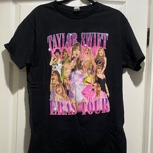 Black Graphic Short Sleeve Tee